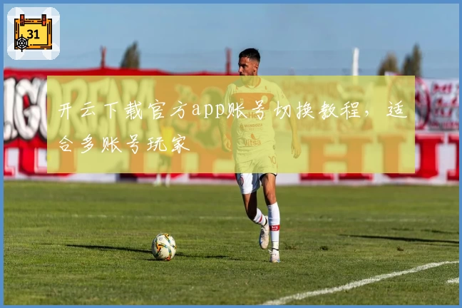 开云下载官方app账号切换教程，适合多账号玩家